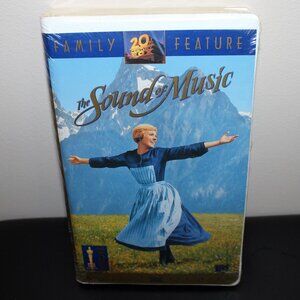 3/$55❤️1996 The Sound of Music Clamshell VHS 20th Century Fox Family Feature THX